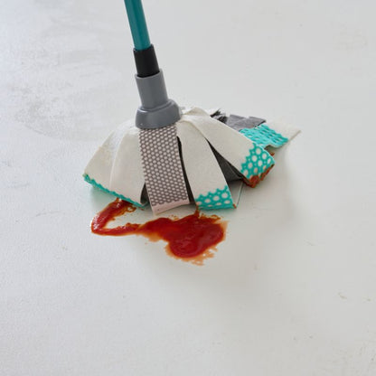 GoodHome mikrofibermop med teleskopskaft