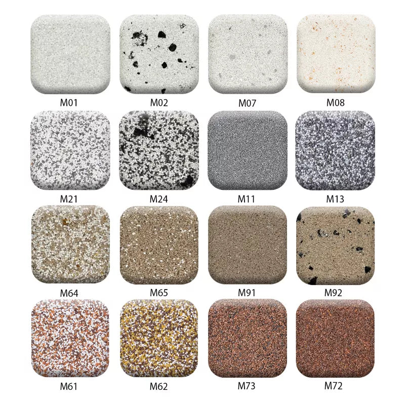 Mosaikpuds M15 12,5 kg Sort med Sort Glimmer