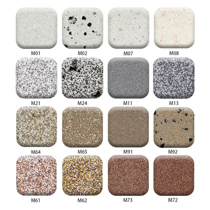 Mosaikpuds M15 12,5 kg Sort med Sort Glimmer