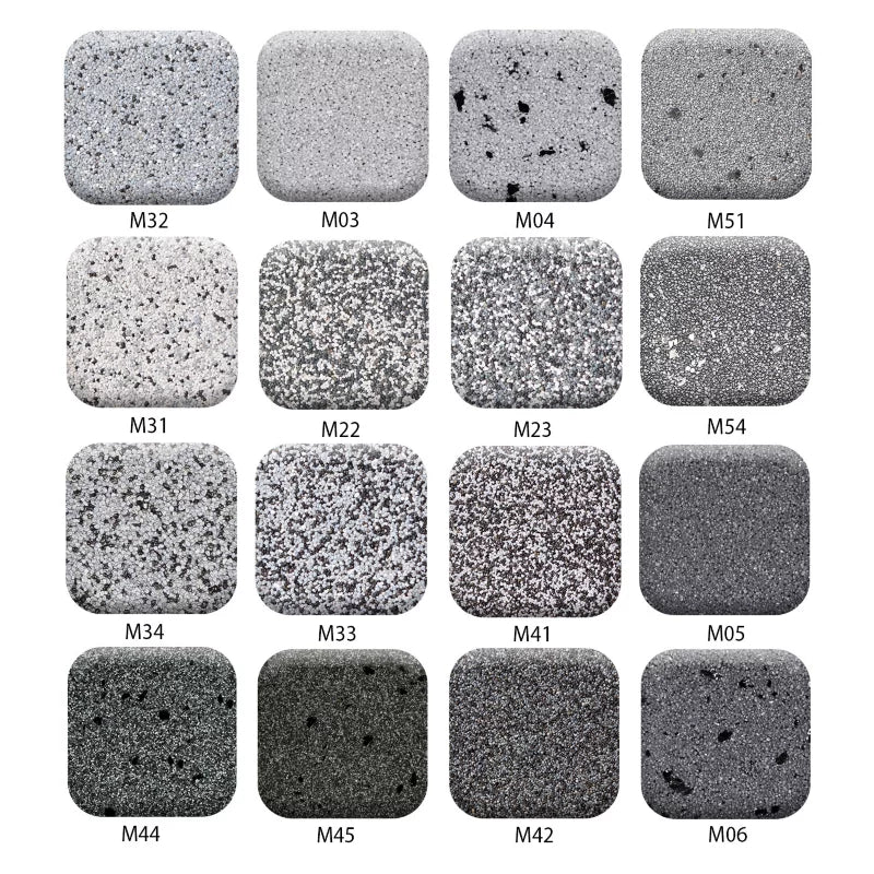 Mosaikpuds M15 12,5 kg Sort med Sort Glimmer