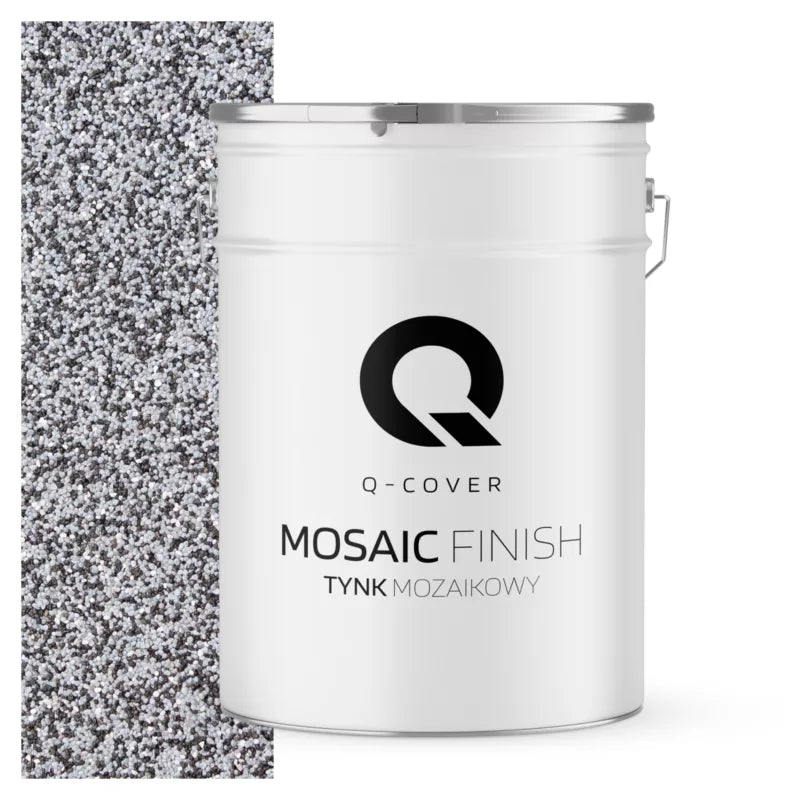 Mosaikpuds M33 25 kg Grå