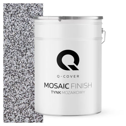 Mosaikpuds M33 25 kg Grå