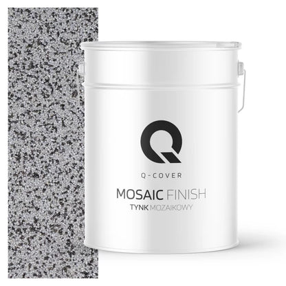 Mosaikpuds M34 12,5 kg Grå