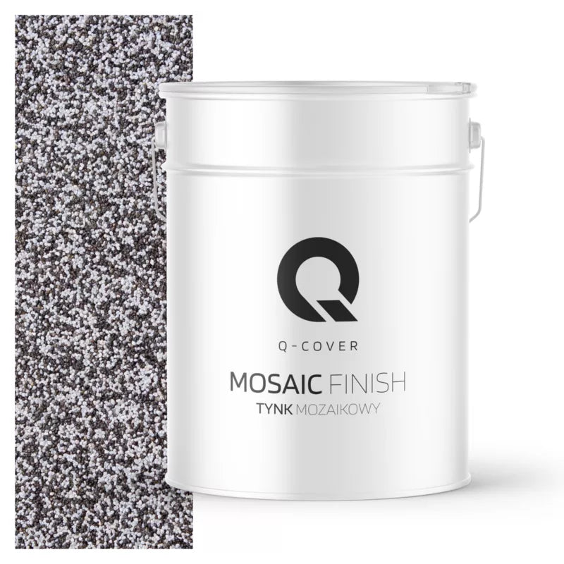 Mosaikpuds M41 Mørkegrå 12,5 kg