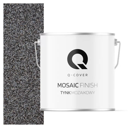 Mosaikpuds M42 7 kg Mørk Grå Grafit