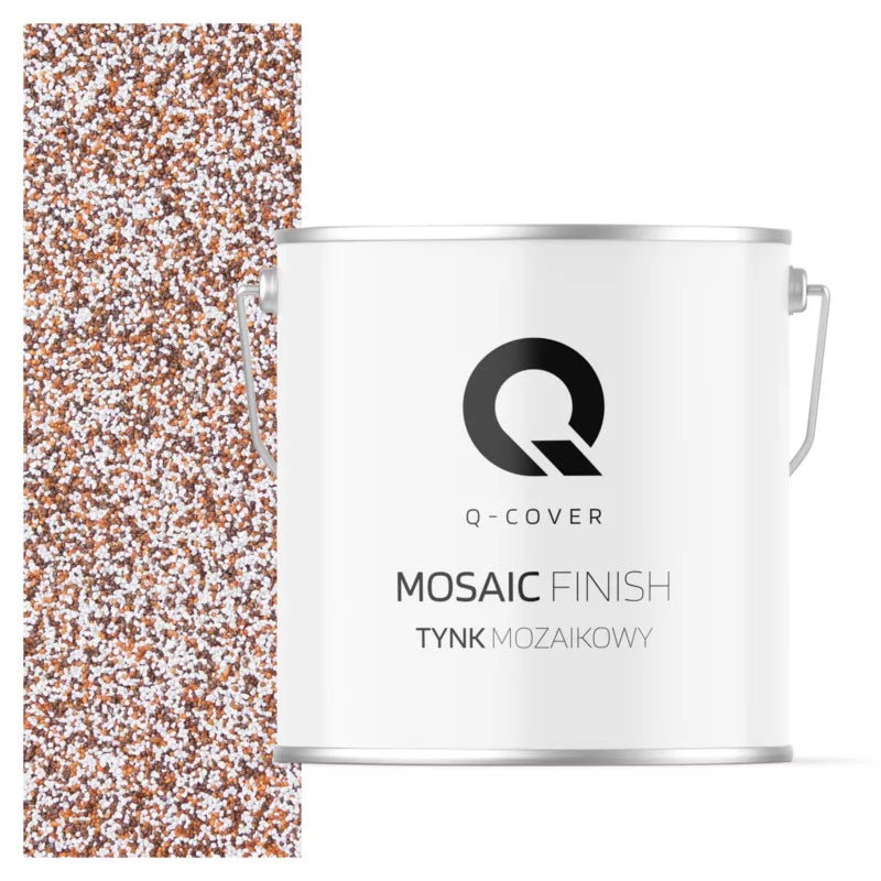 Mosaikpuds M61 7 kg Brunrød