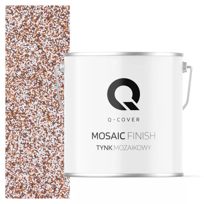 Mosaikpuds M61 7 kg Brunrød