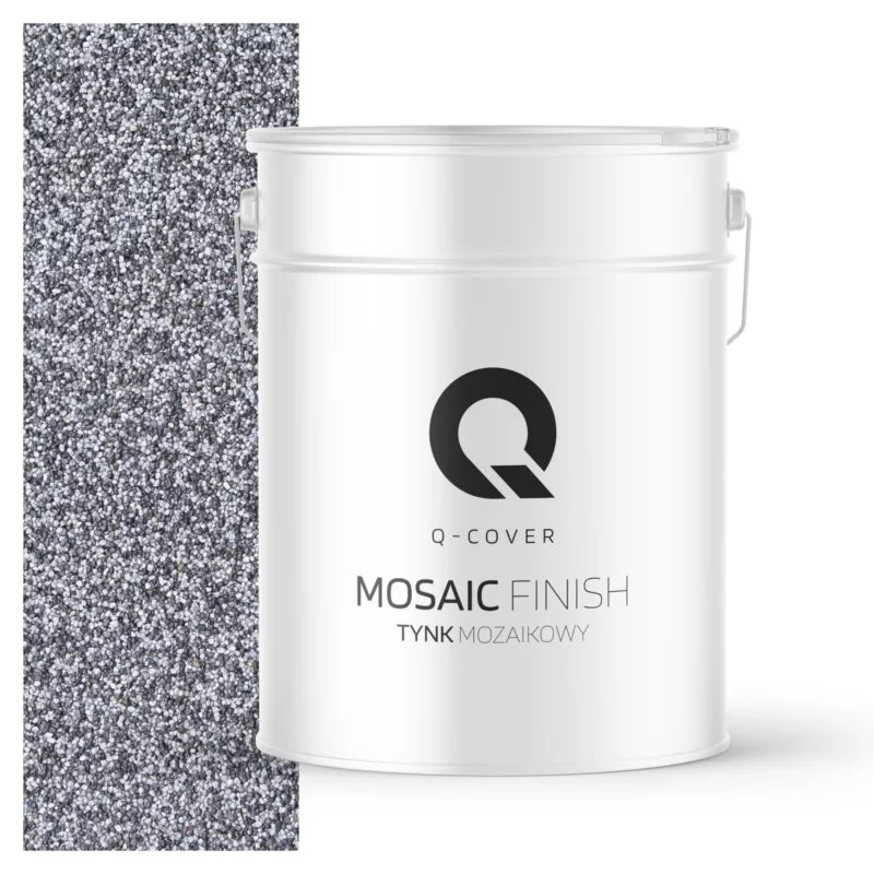 Mosaikpuds Sort-sølv M13 12,5 kg