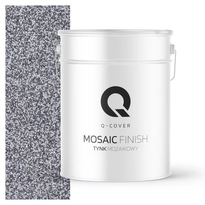 Mosaikpuds Sort-sølv M13 12,5 kg