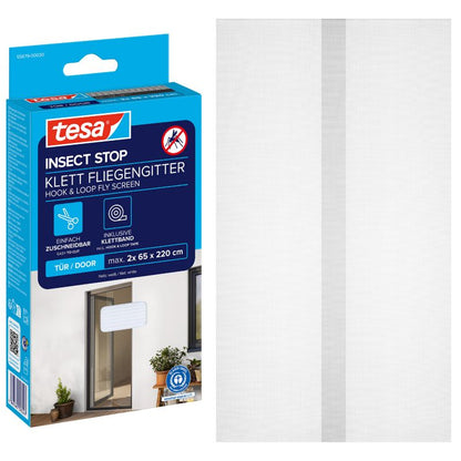 Insektnet til Dør 130x220 cm Hvid 4063565596247