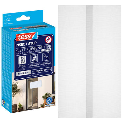 Fluenet Dør Comfort 1,2x2,5 m Hvid