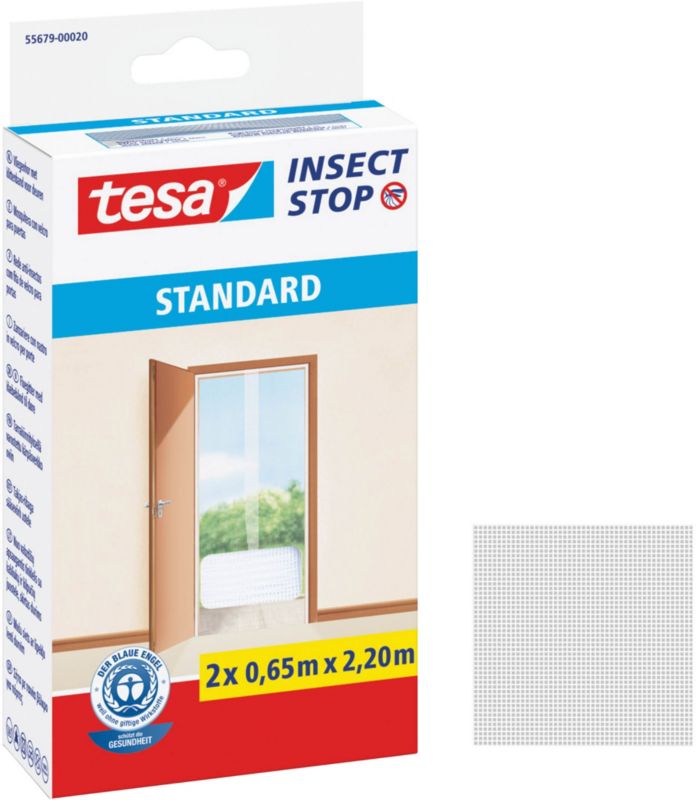 Tesa Standard dørmyggenet 1,2 x 2,2 m hvid
