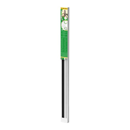 Insektnet til Dør 100x215 cm Hvid Aluminium