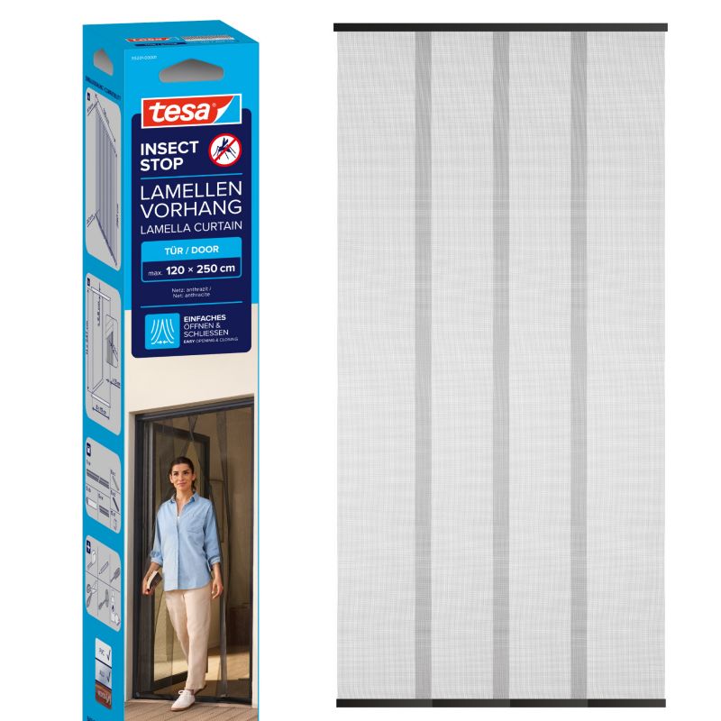 Lamel Insektnet XL 120x250 cm Antracit