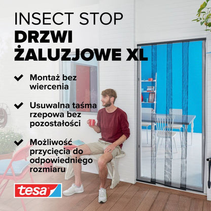 Lamel Insektnet XL 120x250 cm Antracit