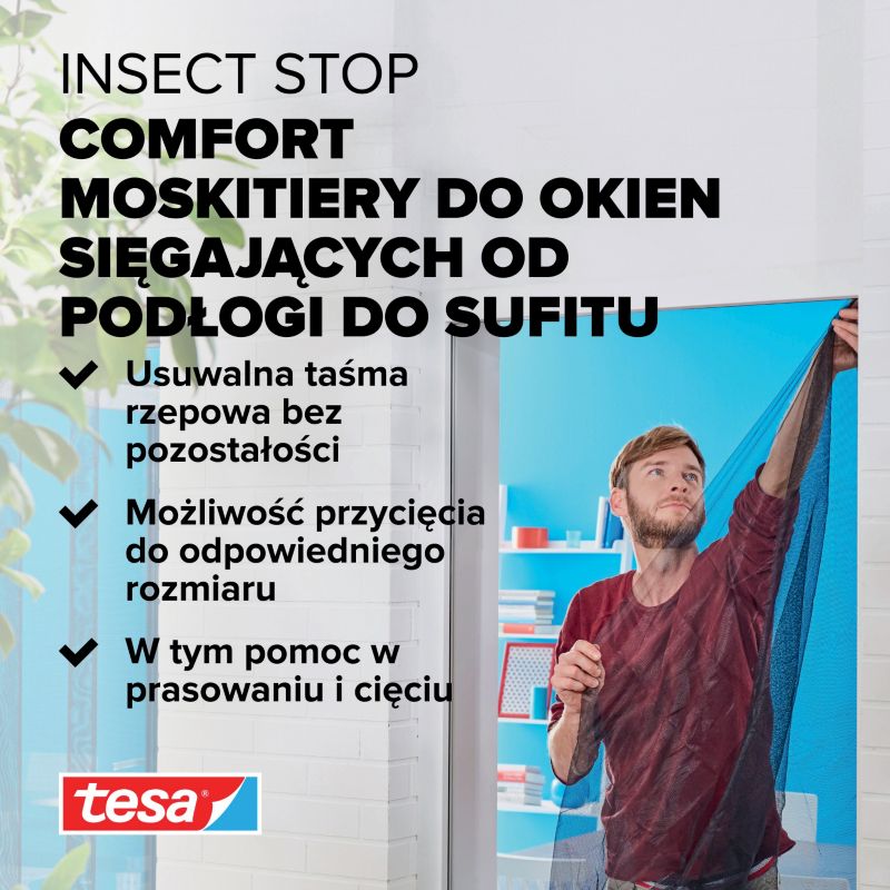 Insektnet Comfort 120x240 cm Sort