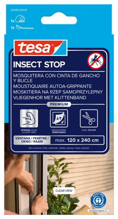 Insektnet Comfort 120x240 cm Sort