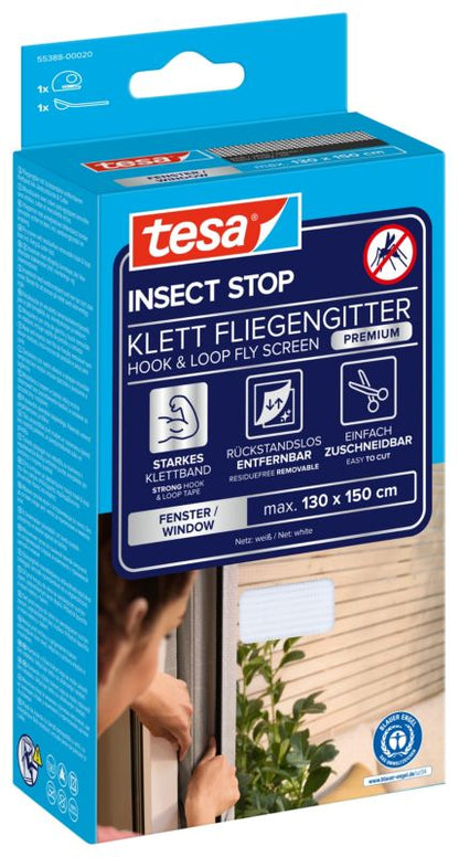 Insektnet Comfort 130x150 cm Hvid