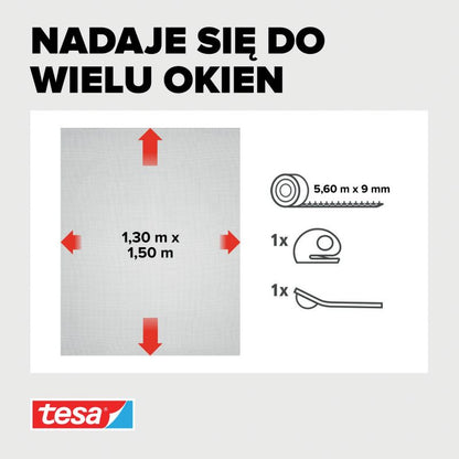 Insektnet Comfort 130x150 cm Hvid