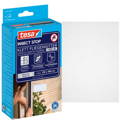 Insektnet til Vindue 170x180 cm Hvid Comfort