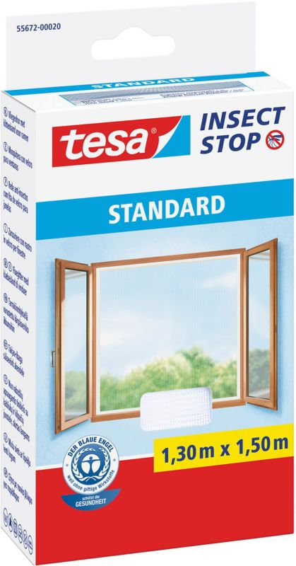 Tesa Standard vinduesmyggenet 1,3 x 1,5 m hvid