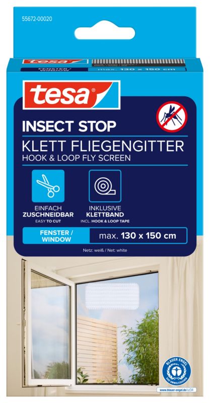 Insektnet til Vindue 130x150 cm Hvid