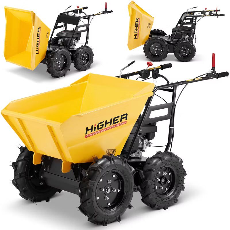 Motorbør 300 kg 4,5 HK 4x4 Benzindrevet HP-09612