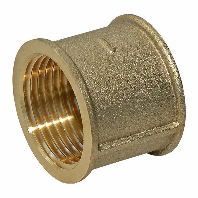 3/4" messingmuffe