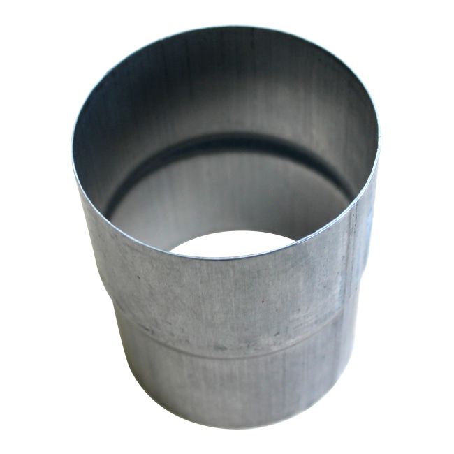 Galvaniseret muffe til 100 mm rør
