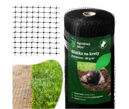 Muldvarpenet 1x100 m 40 g/m² Sort | 5905496953999