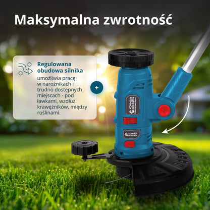 Multifunktionel Græstrimmer Batteridrevet 20V 25 cm | KS MFT-20V