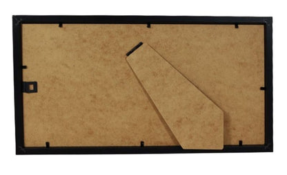 Multiramme BD art Basic 18x35 til 3 billeder 10x15 cm sort 1 stk.