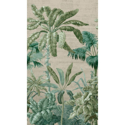 GoodHome Tugtu tropisk vinylmural på nonwoven i creme