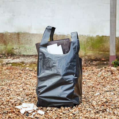 Murbrokkesække 50 Liter 60x85 cm Sort 5 Stk. | 9NDC785
