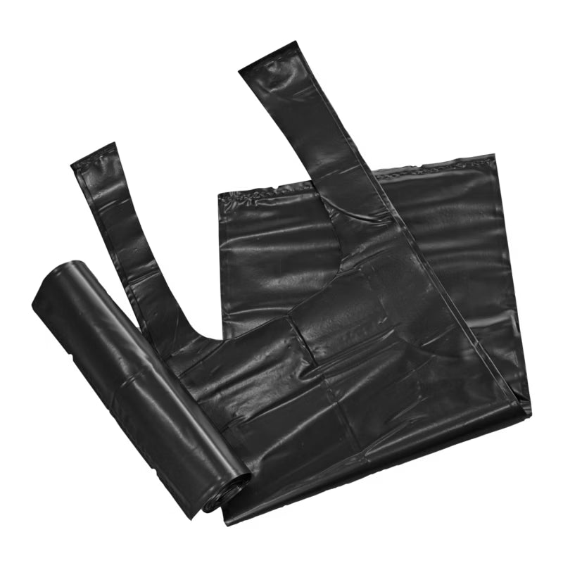 Murbrokkesække 50 Liter 60x85 cm Sort 5 Stk. | 9NDC785
