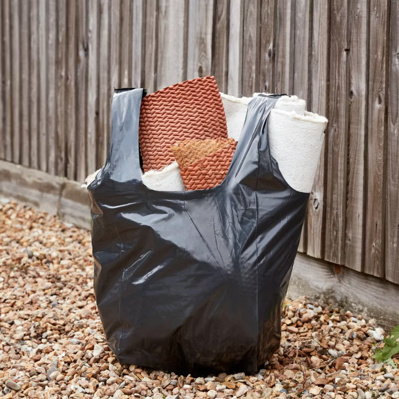 Murersæk 70 Liter 68x90 cm Sort 5 Stk.