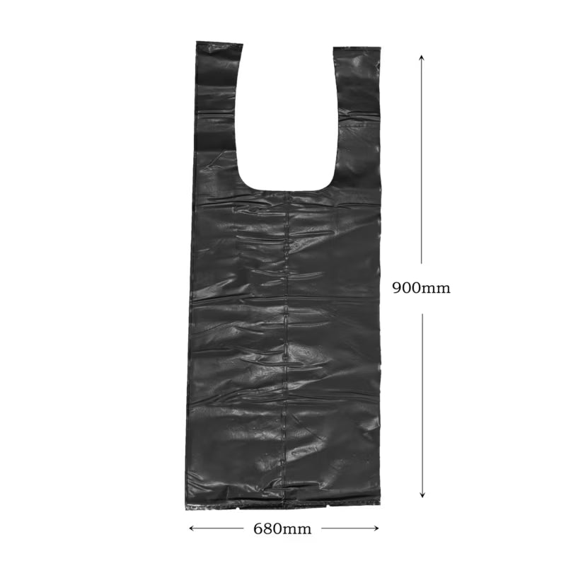 Murersæk 70 Liter 68x90 cm Sort 5 Stk.