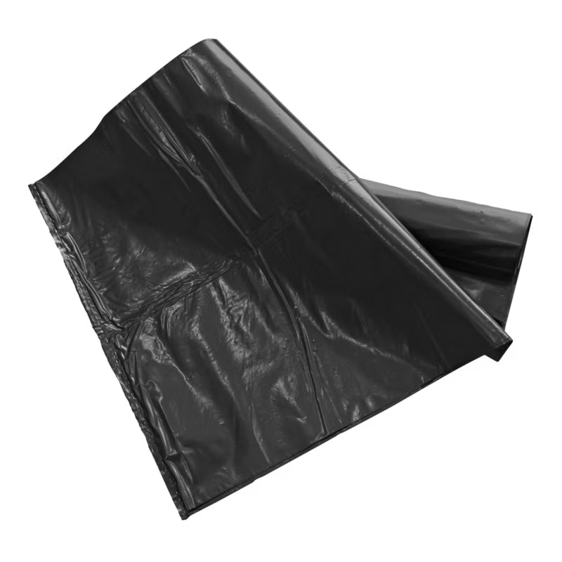 Murersække 130 Liter 80x120 cm Sort 5 Stk.