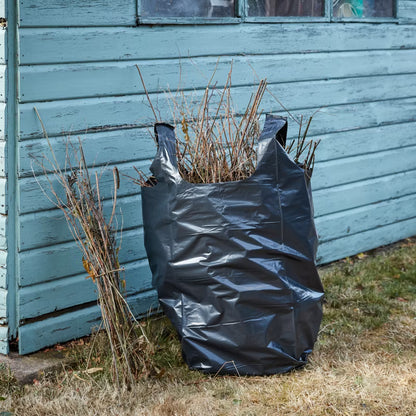Murersække 130 Liter 80x120 cm Sort 5 Stk.