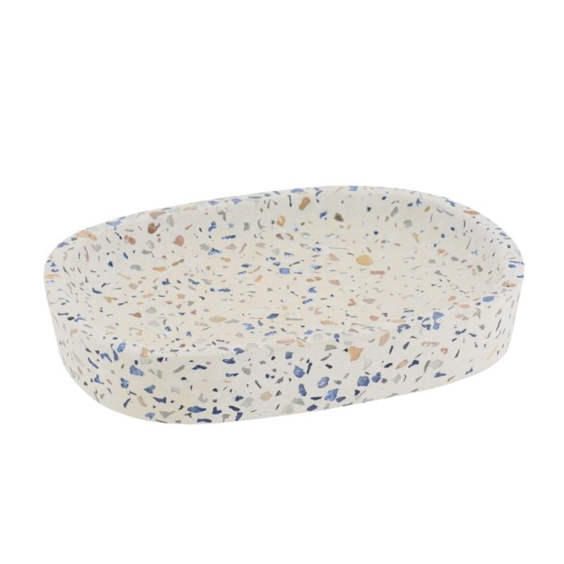 Mydelniczka łazienkowa cementowa wielokolorowa 9x13x9 cm 1 szt. | 3664323174816