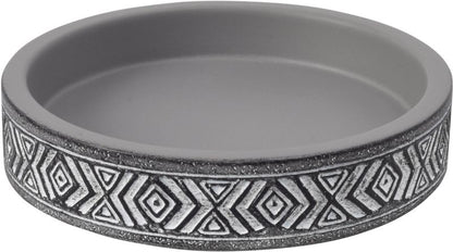 Sæbeskål Keramik 106x106 mm Grå Mat