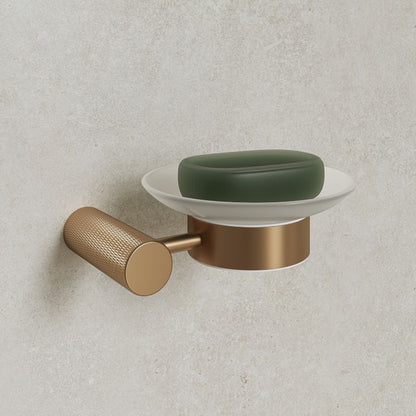 Væghængt Sæbeskål Zen Kobber Matglas 10,9 cm