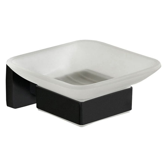 Mexen Asis væghængt sæbeskål sort 10,2 x 5,2 cm 1 stk.