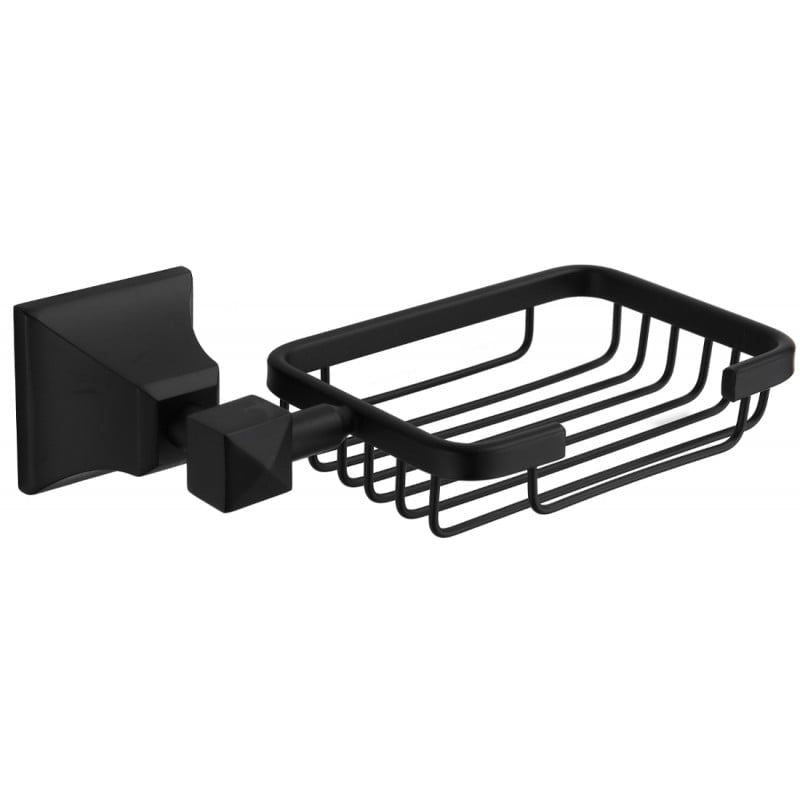 Væghængt sæbeskål Mexen Dalia sort 14 x 5 cm 1 stk.