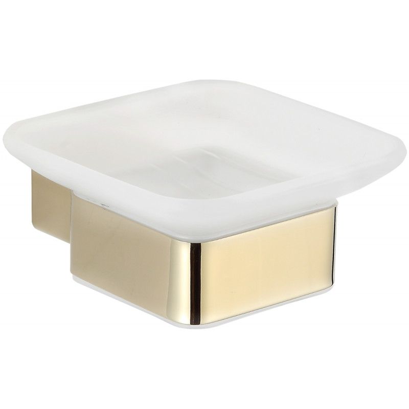 Mexen Pavo væghængt sæbeskål i guld 10,5 x 5 cm 7030439-50 1 stk.