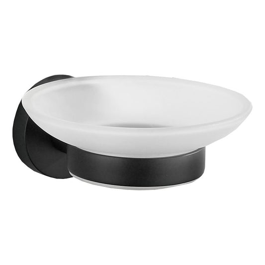Mexen Remo vægmonteret sæbeskål sort 10,8 cm 1 stk.