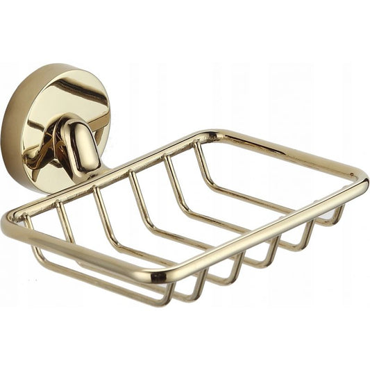 Mexen Remo væghængt sæbeskål i guld 13 x 6,5 cm, 1 stk.