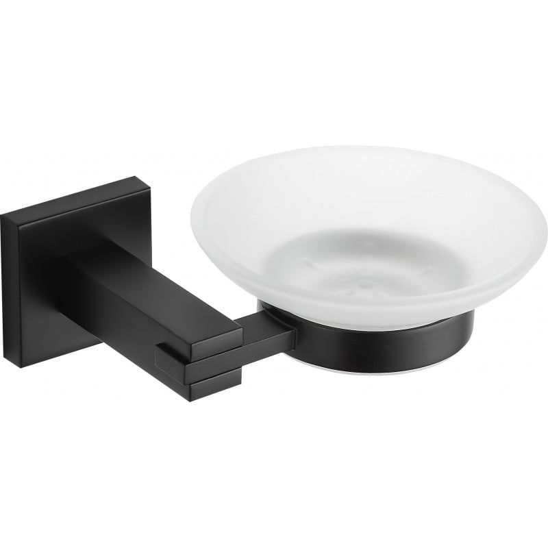 Mexen Vane vægmonteret sæbeskål sort 14 x 5 cm 1 stk.