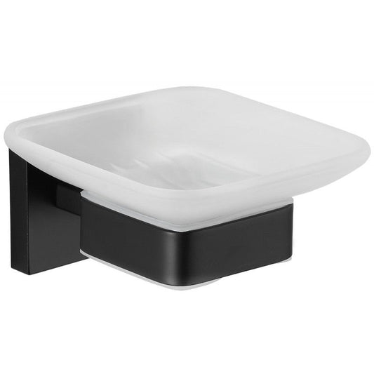Væghængt sæbeskål Mexen Vox sort 10,5 x 5 cm, 1 stk.