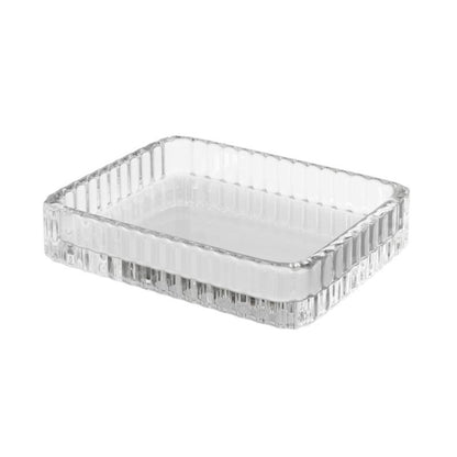 Sæbeskål Cavalla Glas Transparent 8x10x2 cm